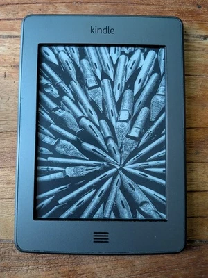 Amazon D01200 Kindle Touch 4th Generation- 4GB - Wi-Fi + 3G - 6 inch e-Reader - Image 1 of 4
