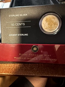 2006 Golden Daisy , RCM Proof Silver ¢50 Coin,  .925 Silver  (.277 Tr oz) - Bild 1 von 11