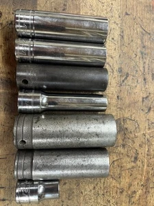 Snap On 1/2 Inch Drive Socket Lot - Picture 1 of 7