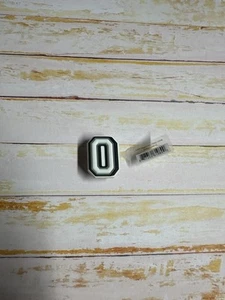 Jibbitz White Letter/Number O Croc Charm - Picture 1 of 1