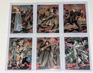 2006 Star Wars Evolution Update Etched Foil Chase Set of 6 NM - Picture 1 of 2