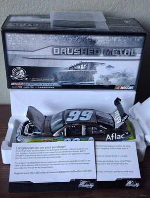 1:24 Carl Edwards #99 Aflac 2009 Fusion Brushed Metal 1 of 483 Rare - Image 1 of 4