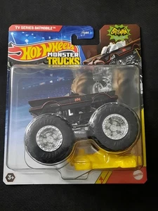 2024 Hot Wheels Monster Trucks TV Series Batmobile - Picture 1 of 10