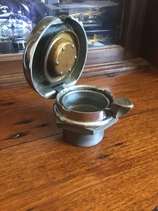 Vintage Fuel Petrol Cap - Monza Aston Style Flip-Up Fuel Cap - Pre War - Picture 1 of 12