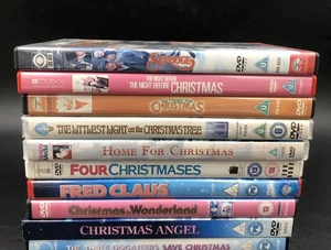 Christmas Film Movie Dvd Bundle Of 10-Cert U PG & 12 - Picture 1 of 4