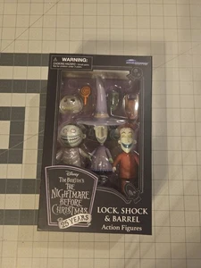 Diamond Select Lock Shock And Barrel The Nightmare Before Christmas 25 Jahre & - Bild 1 von 10