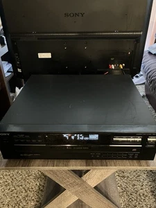Sony CDP-C345 5 Disc Carousel CD Changer - Cleaned , Tested, Working - No Remote - Picture 1 of 8