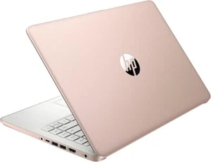 HP Stream 14" Laptop - 16GB RAM/ 64GB eMMC - WIN 11 Home in S Mode - Pink Gold - Picture 1 of 15