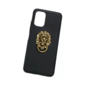 Custodia per Nokia G400 5G supporto anello testa di leone metallo testa dito cover morbida in TPU - Foto 1 di 4