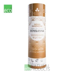 Ben & Anna Natural Soda Deodorant Paper Tube Indian Mandarine 60g - Picture 1 of 1