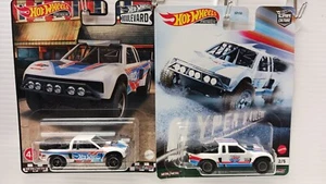 Lote de 2 camiones Hot Wheels Premium Car Culture Blvd Baja Bouncer - pilotos reales Ford - Imagen 1 de 9