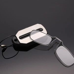 Convenience Keychain Mini Nose Clip Reading Glasses + Case Thinoptics Style UK