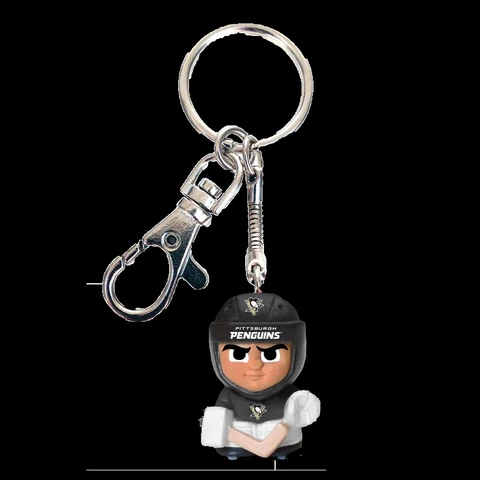 NHL Teenymates Tagalong Key Chain with clip.  New Release Cover