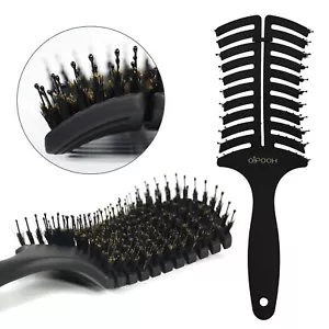 Anti-static Detangling Hair Brush Curved Vented Brush Massage Comb for UnisexWYI - Picture 1 of 9