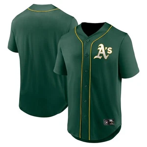 MLB Trikot Oakland Athletics A's Core Foundation grün Poly Baseball Jersey - Bild 1 von 3