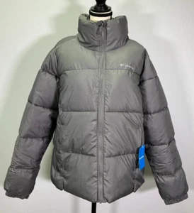 Columbia Women's Size L City Grey Puffer Jacket NWT - Picture 1 of 8