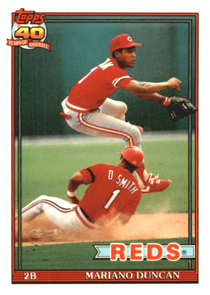 1991 Topps Tiffany Cincinnati Reds You Pick the Player - Image 1 of 1