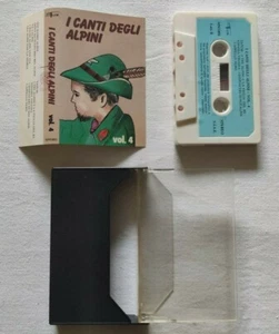 Various Mc I Canti Degli Alpine Vol 4 Cassette Album Italy Unifunk MM1051 NM/VG - Picture 1 of 4