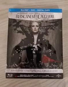 Biancaneve E Il Cacciatore (Blu-ray + Dvd) Edizione Steelbook - Nuovo Sigillato - Foto 1 di 2