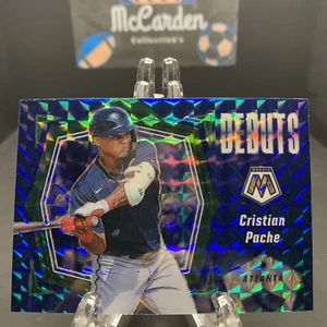 2021 Panini Mosaic Debuts Blue Prizm Christian Pache #PD2 Rookie RC Athletics  - Foto 1 di 2