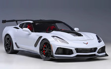 ZD AUTOart 1:18 Gray CORVETTE C7 ZR1 Racing Sports Model Diecast Metal Car BN