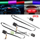 LOT 22in RGB LED Knight Rider Strip Scanning Light Behind Grill For Chevy Trucks