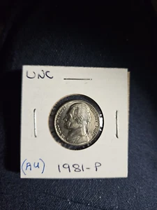 P Jefferson 1981 níquel sin circular (AU) - Imagen 1 de 4