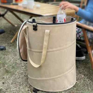 Camping Trash Can Foldable Multifunctional Storage Box Household Large Capacity - Picture 1 of 15