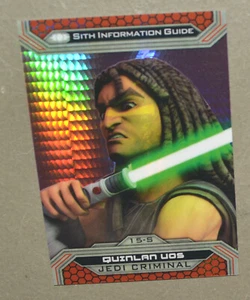 2015 Star Wars Chrome Perspectives Jedi vs Sith - Prism refractor 15-S 013/199 - Bild 1 von 1