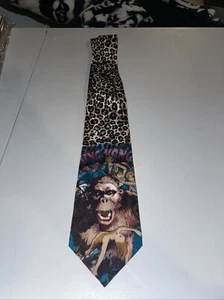 New Wembley KING KONG 1992 Turner Entertainment 57" Silk Neck Tie made in US - Picture 1 of 3