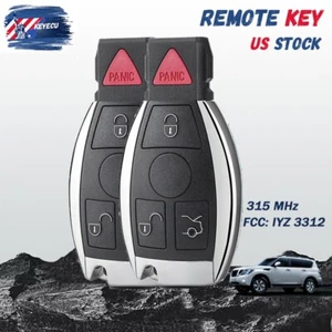 2* Keyless Entry Remote Car Key Fob 315MHz IYZ3312 for Mercedes-Benz 1997 - 2016 - Imagen 1 de 6