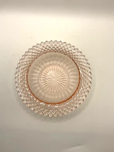 Anchor Hocking MISS AMERICA PINK 6 1/4" CEREAL BOWL Depression Glass - Picture 1 of 7