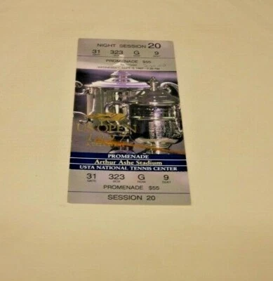 1997 US OPEN TENNIS TICKET SEPT 3 RARE NITE SESSION 20 FLUSHING QUEENS NY ASHE  - Image 1 of 3