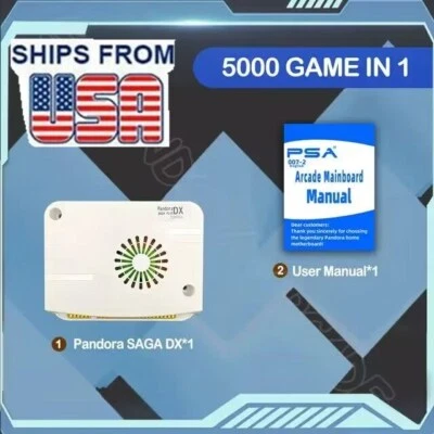 Pandora Box DX Saga SPECIAL 5000 in 1 Arcade JAMMA Game Version Board VGA HDMI - Image 1 of 4