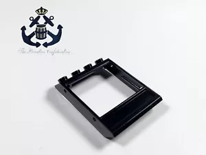 LEGO Black Window 4 x 4 x 3 Roof 60806 For City / Modular 10218 / Space Base - Picture 1 of 1