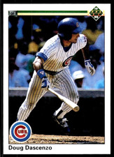 1990 Upper Deck  #211  Doug Dascenzo   Outfield   Chicago Cubs  FREE shipping