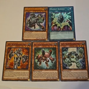 Yu Gi oh The ElectroMagna Warrior Set with Alpha + Beta + Gamma +Magnet R.- SDMY - Picture 1 of 12