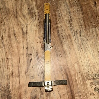 Vintage Pin-It Adjustable Skirt Hem Marker 7-20" Dressmaker Tailor Ruler Sewing - Image 1 of 3