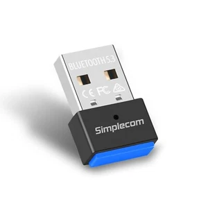 (LS) Simplecom NB530 USB Bluetooth 5.3 Adapter Wireless Dongle - Picture 1 of 4
