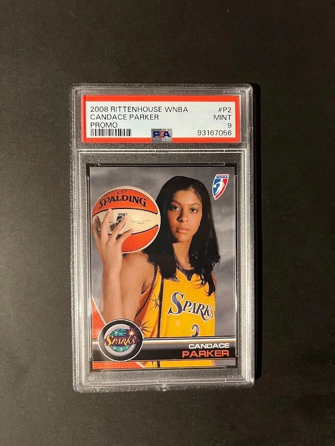2008 RIttenhouse WNBA Promo Card #P2 Rookie Card Candace Parker PSA 9 - Image 1 of 1