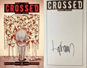 Crossed Volume 2 Family Values Hardcover GN Signed David Lapham Limited New NM - Picture 1 of 2