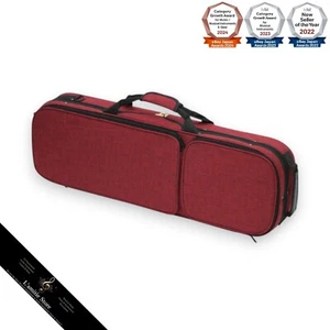 Carlo giordano Violin Case 3-Way Bag OBL-170 Red OBL170 OBL170RED RD RED 4/4 - Picture 1 of 12