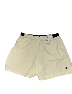 adidas Men's Axis Woven 4.0 7-Inch Shorts ivory - Size Small- Nwt - Picture 1 of 1