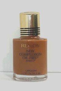New REVLON New Complexion Oil Free Liquid Makeup - CAPPUCCINO** RARE! - Picture 1 of 3