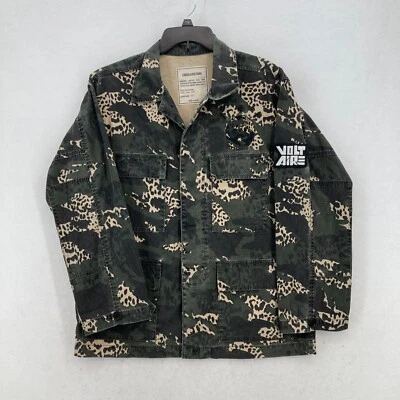 Zadig & Voltaire Kansas Camouflage Leo Jacket Women's XS/S Green Embroidered - Image 1 of 4