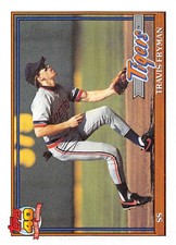 1991 Topps MLB Baseball Trading Cards Pick From List 1-200