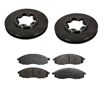 Rotores de freno de disco y pastillas de freno de cerámica Xterra para Nissan 2000 2002 2003 2004 Foto 1 de 4