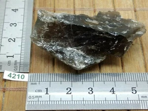 QUARTZ FUME pierre brute naturelle mineraux lithotherapie reiki smoke smoky brut - Picture 1 of 6
