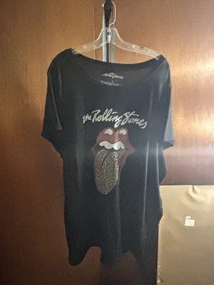 Camiseta para mujer Plus Torrid Brand talla 4x Rolling Stones Foto 1 de 4