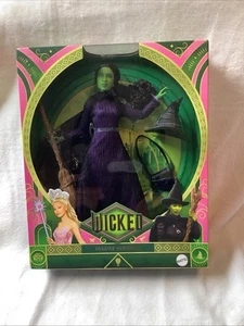 Muñeca Mattel Universal Wicked Deluxe Elphaba nueva en caja - Imagen 1 de 2